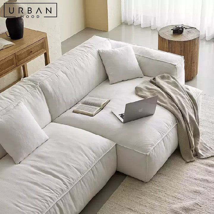 ZORKA Minimalist Fabric Sofa