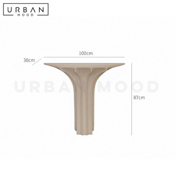 SANETT Mid-Century Console Table