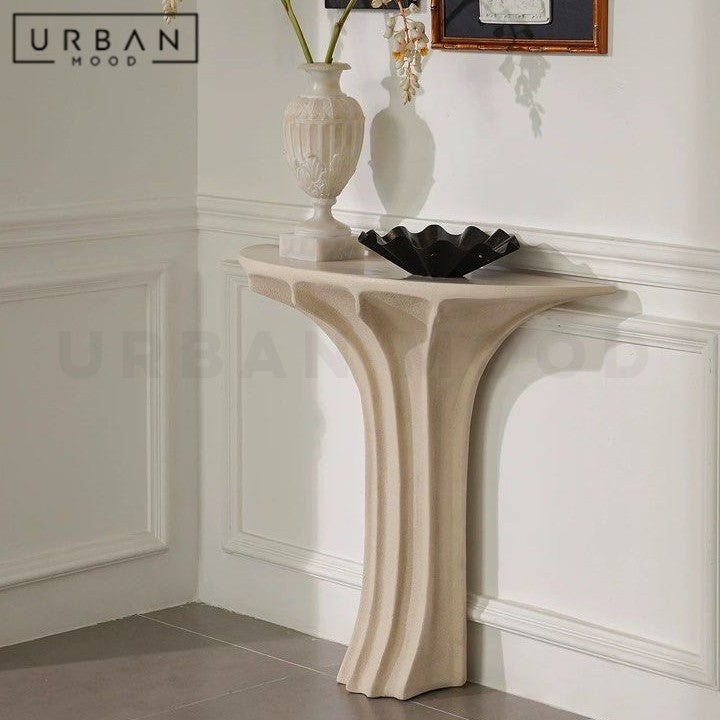SANETT Mid-Century Console Table