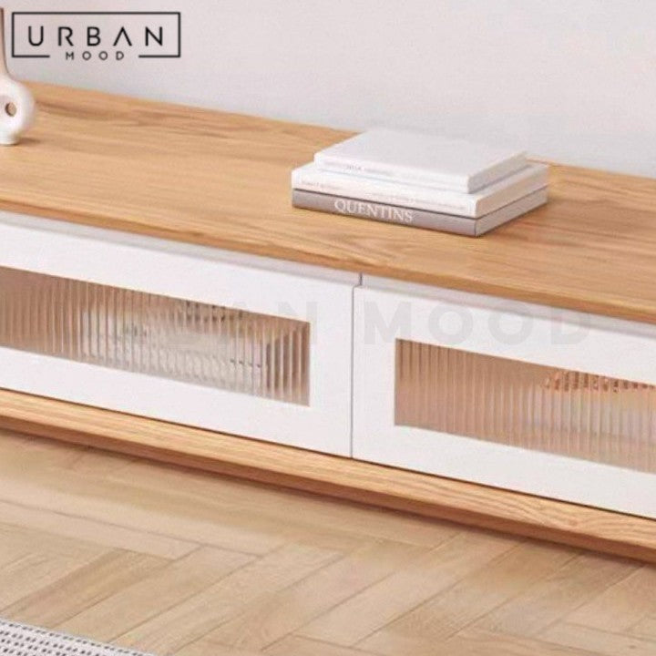 SUZY Modern TV Console & Coffee Table