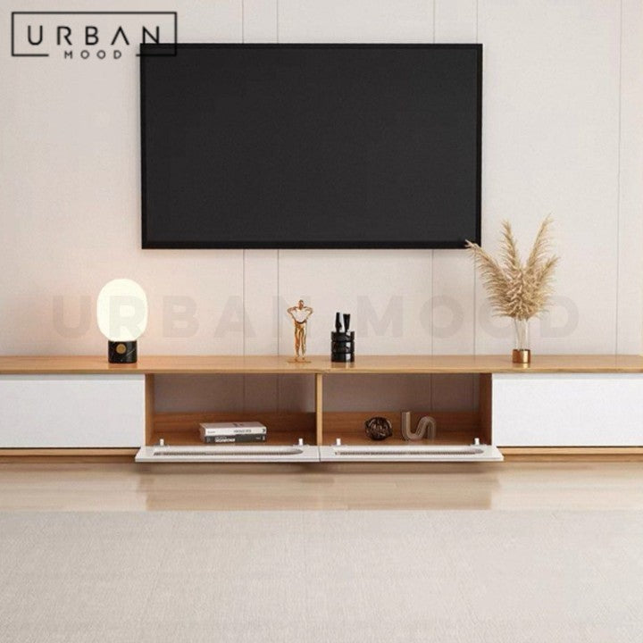 SUZY Modern TV Console & Coffee Table