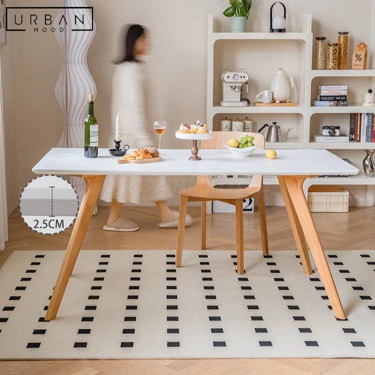 ZEPHYR Scandinavian Dining Table