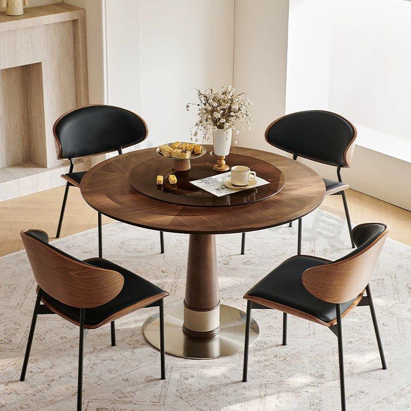 PARQUET Herringbone Solid Wood Dining Table - Cassa Haus Singapore