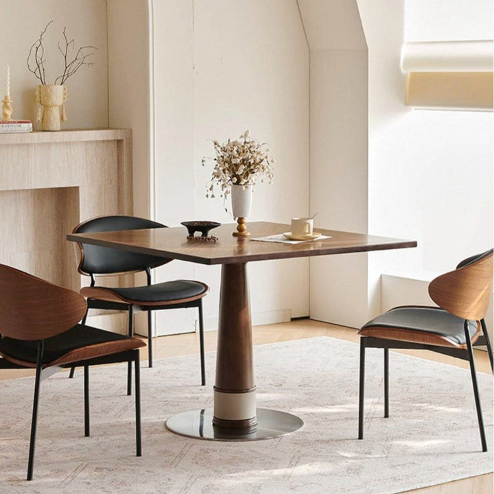 PARQUET Herringbone Solid Wood Dining Table - Cassa Haus Singapore