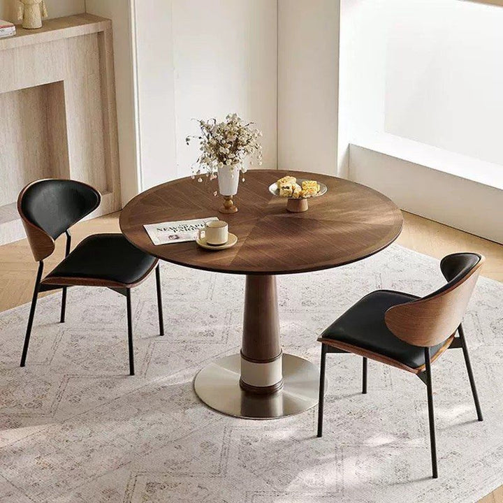 PARQUET Herringbone Solid Wood Dining Table - Cassa Haus Singapore