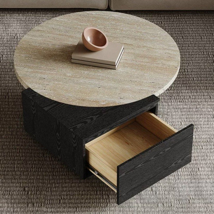 SAROV Modern Travertine Coffee Tables - Cassa Haus Singapore