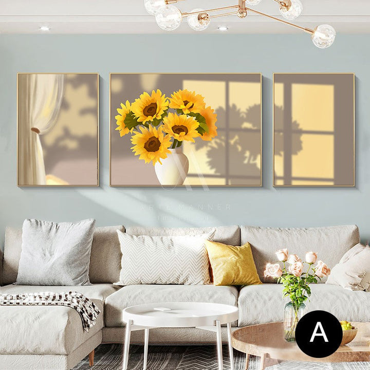 Ancient Gardens Modern Wall Art (Set of 3)