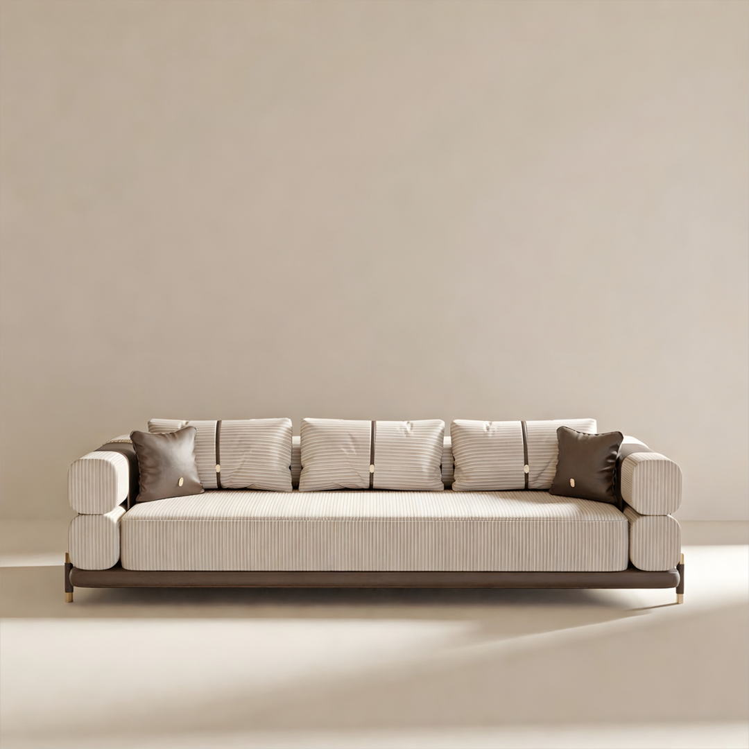 QUENTEN Modern Fabric Sofa - Cassa Haus Singapore