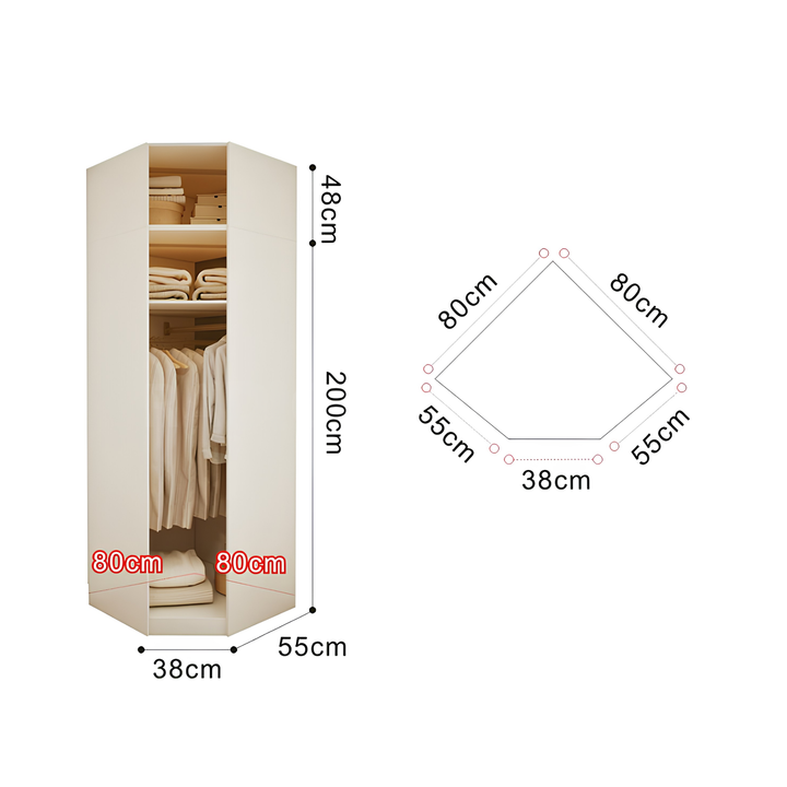 ROUVENNE Modern French Wardrobe - Cassa Haus Singapore