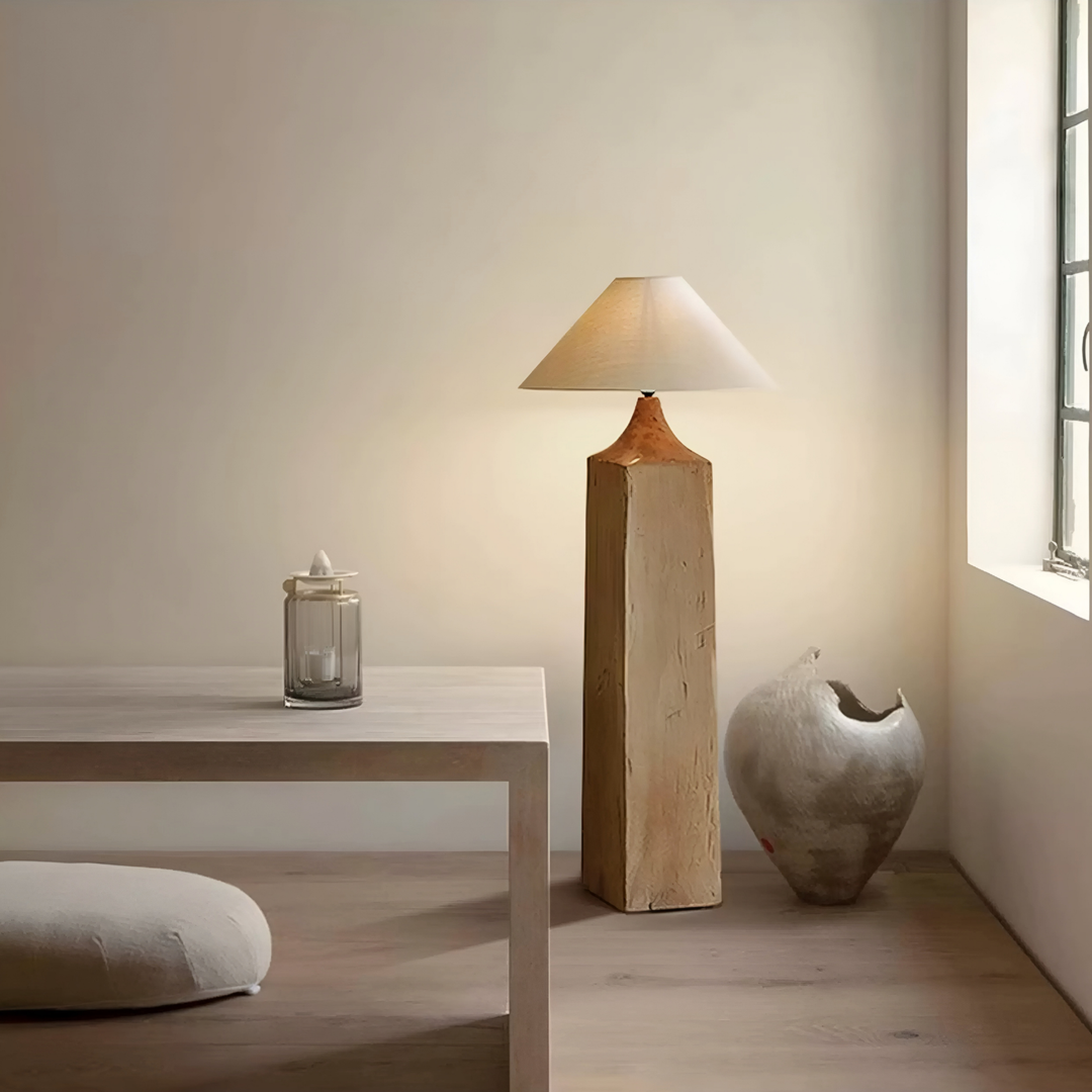 AVRYNQO Modern Solid Wood Floor & Table Lamp - Urban Mood Singapore
