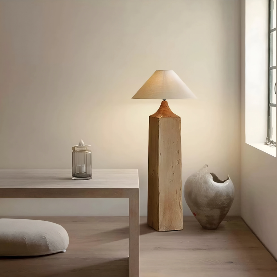 AVRYNQO Modern Solid Wood Floor & Table Lamp - Urban Mood Singapore