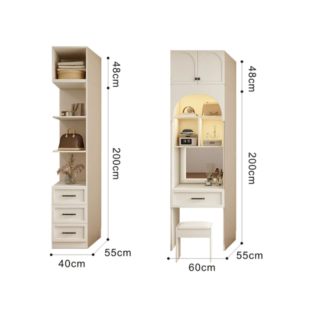 ROUVENNE Modern French Wardrobe - Cassa Haus Singapore