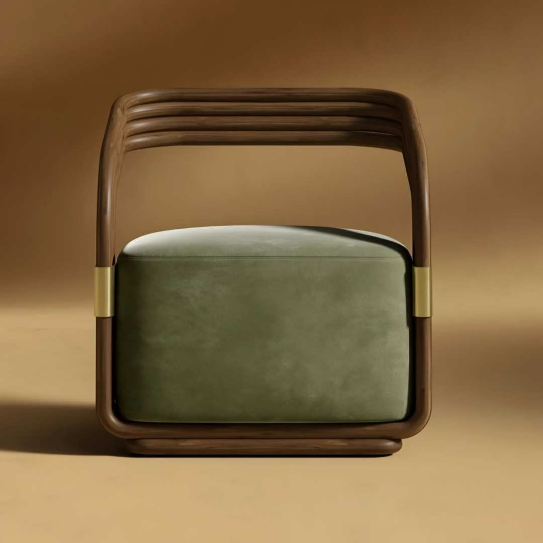 ELMWICK Modern Rattan Lounge Chair - Cassa Haus Singapore