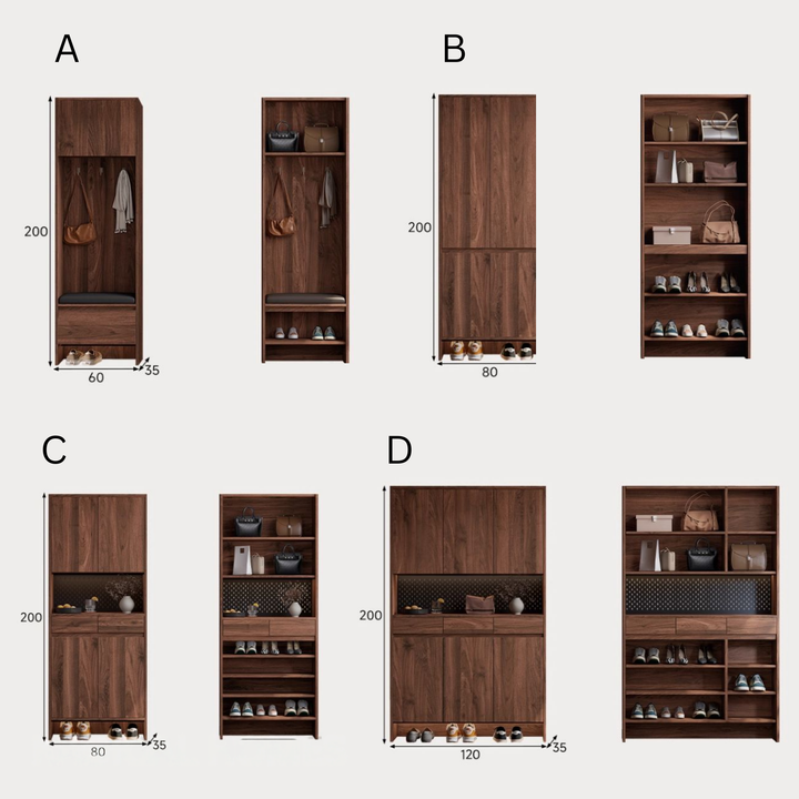 STATION Modern Entryway Shoe Cabinet - Cassa Haus Singapore