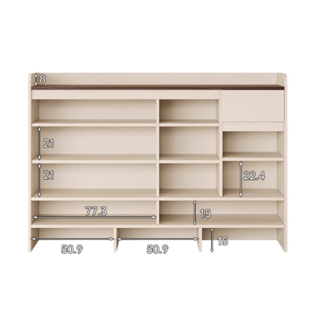 EDIT Minimalist Entryway Shoe Cabinet - Cassa Haus Singapore
