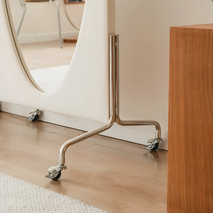 HEIDI Modern Minimalist Oval Floor Mirror - Urban Mood Singapore
