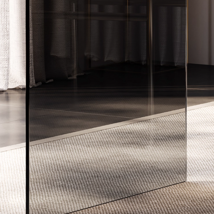 CITADEL Modern Tempered Glass Study / Office Table - Urban Mood Singapore