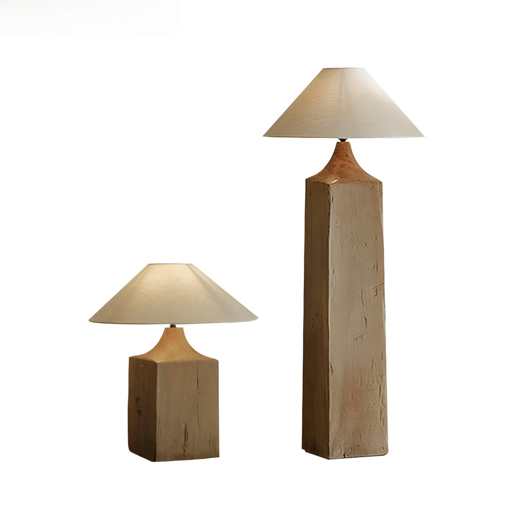 AVRYNQO Modern Solid Wood Floor & Table Lamp - Urban Mood Singapore