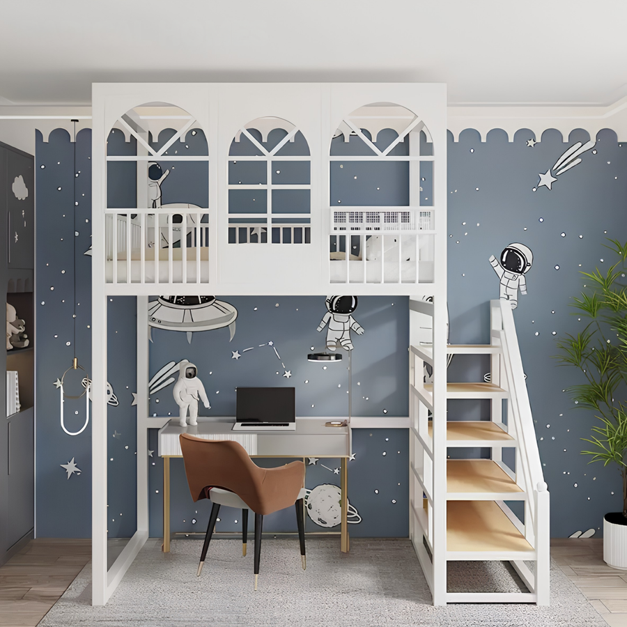 GALO Modern Loft Bedframe - Cassa Haus Singapore