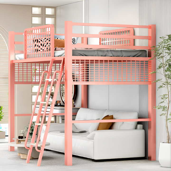 LUXEN Modern Loft Bedframe - Cassa Haus Singapore