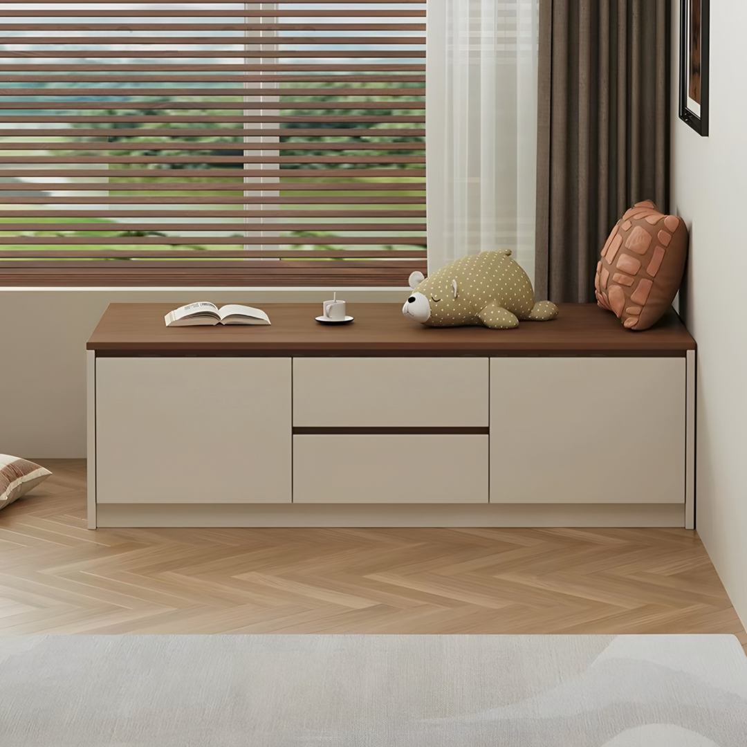 MARVELL Bay Window Storage Ottoman - Cassa Haus Singapore