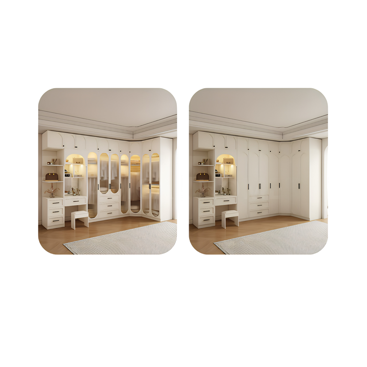 ROUVENNE Modern French Wardrobe - Cassa Haus Singapore