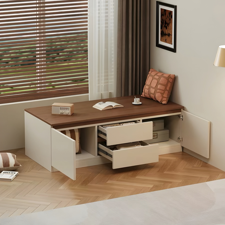 MARVELL Bay Window Storage Ottoman - Cassa Haus Singapore
