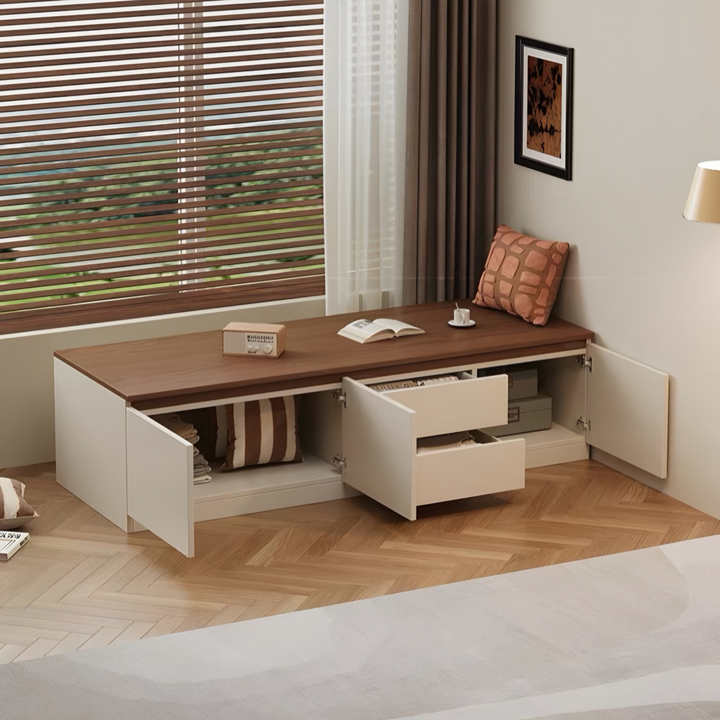 MARVELL Bay Window Storage Ottoman - Cassa Haus Singapore