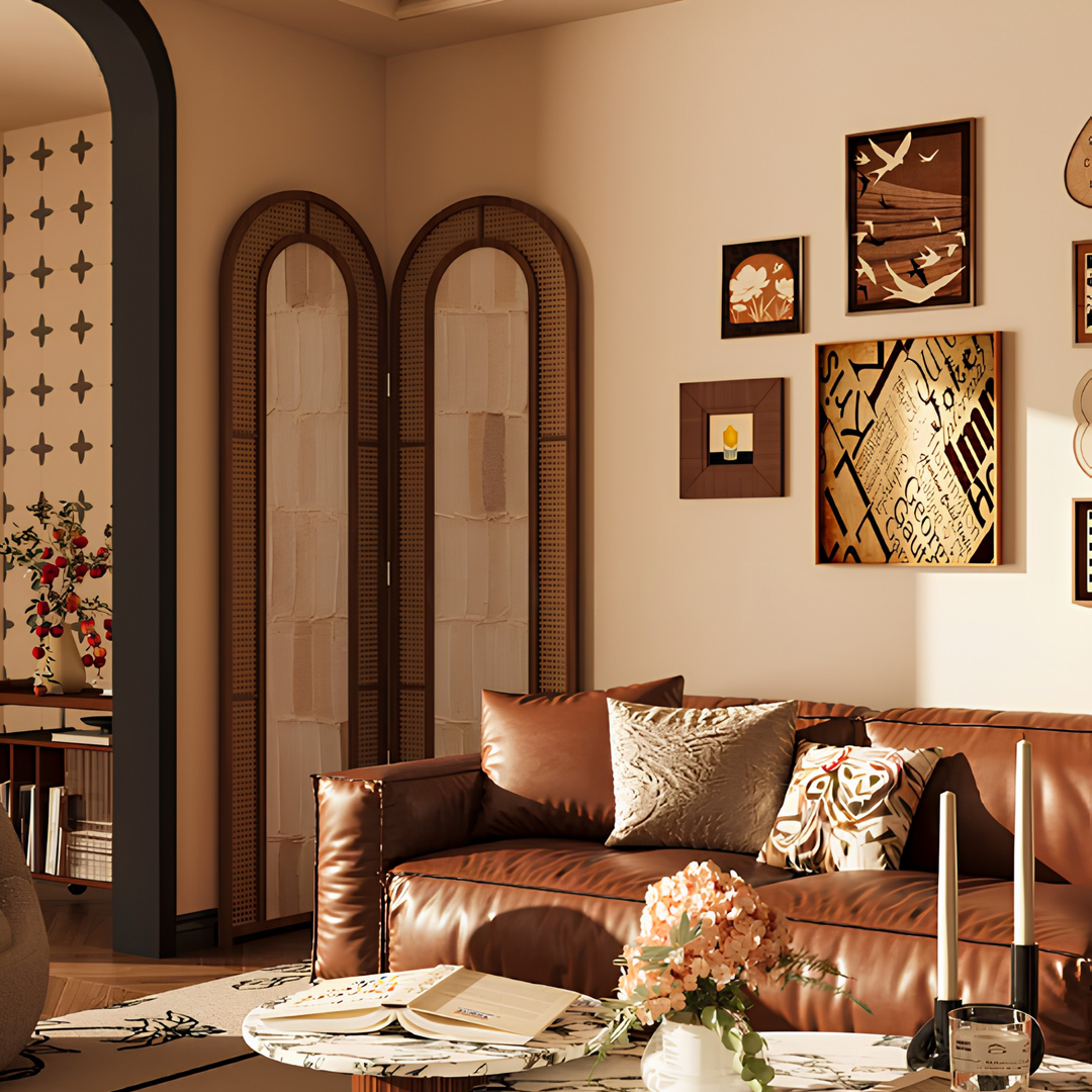 ROCHEFORT French Arch Folding Screen - Cassa Haus Singapore