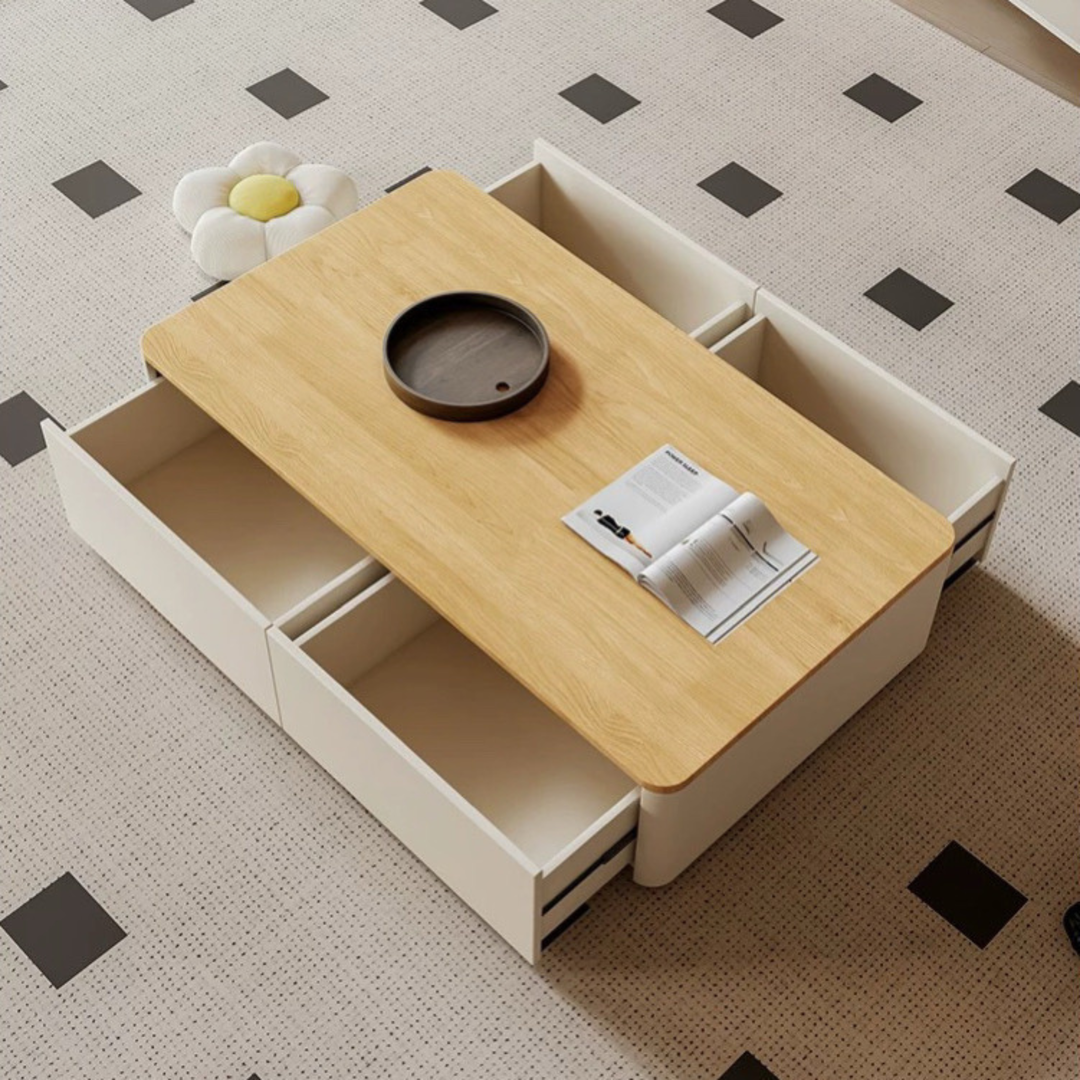 SERENZA Modern Solid Wood TV Console - Cassa Haus Singapore