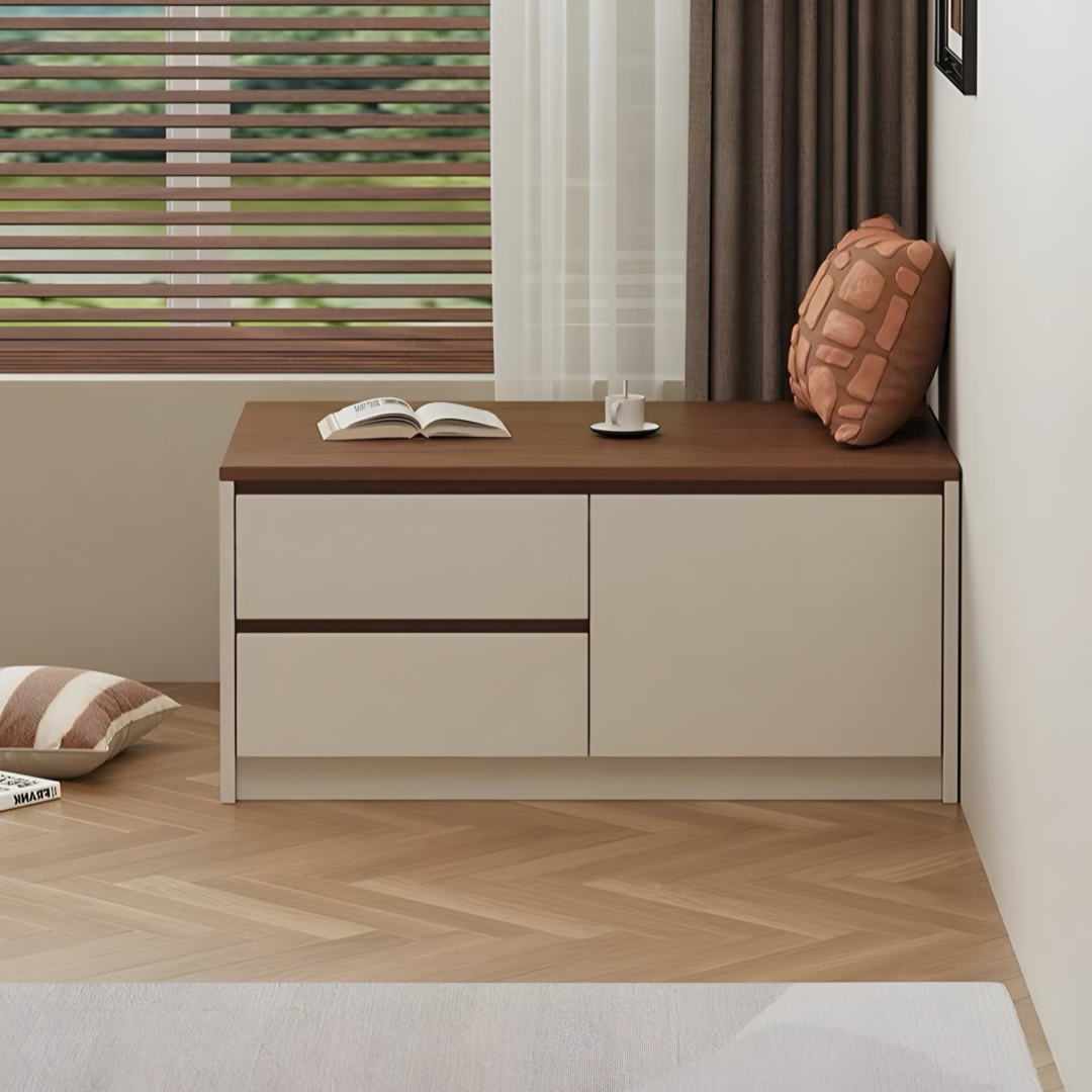 MARVELL Bay Window Storage Ottoman - Cassa Haus Singapore