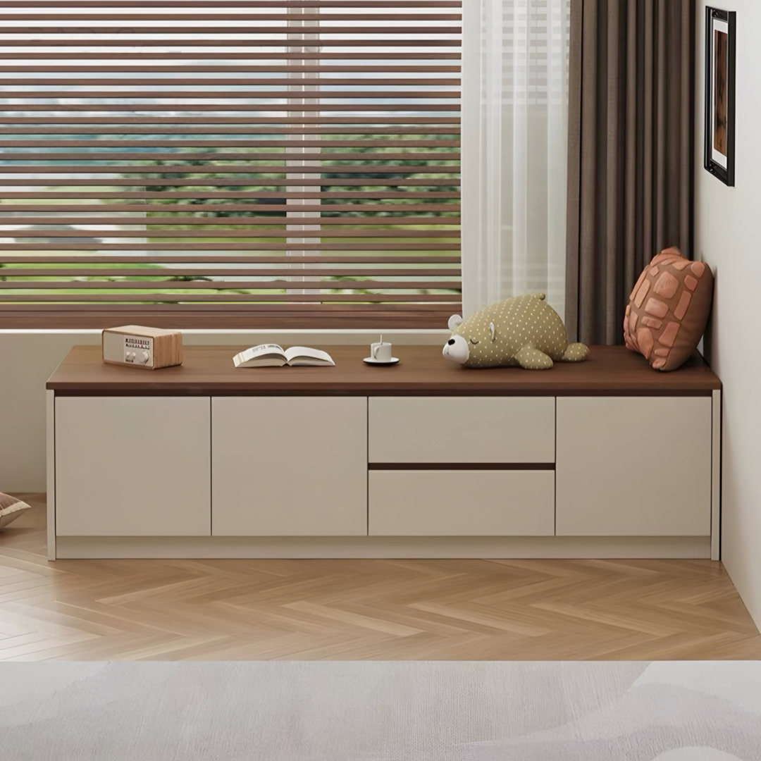 MARVELL Bay Window Storage Ottoman - Cassa Haus Singapore