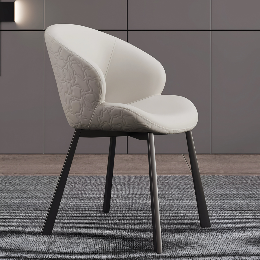 PEMBERTON Modern Scratch Proof Leather Dining Chair - Urban Mood Singapore