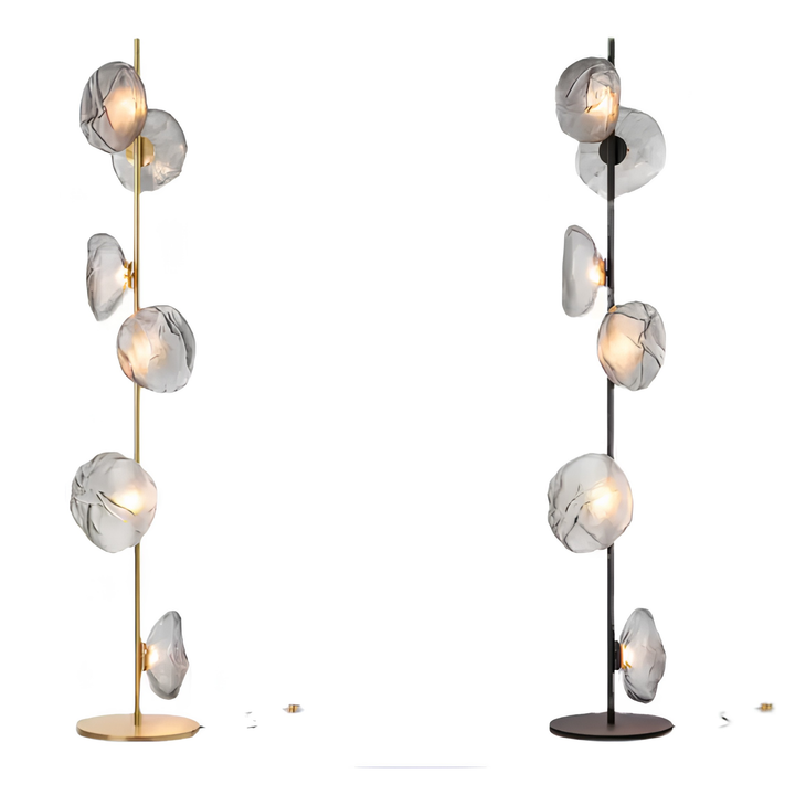 BLACKWELL Modern Glass Floor Lamp - Cassa Haus Singapore