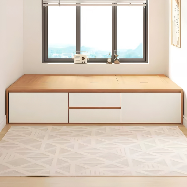 NOLVYN Modern Storage Bedframe - Cassa Haus Singapore