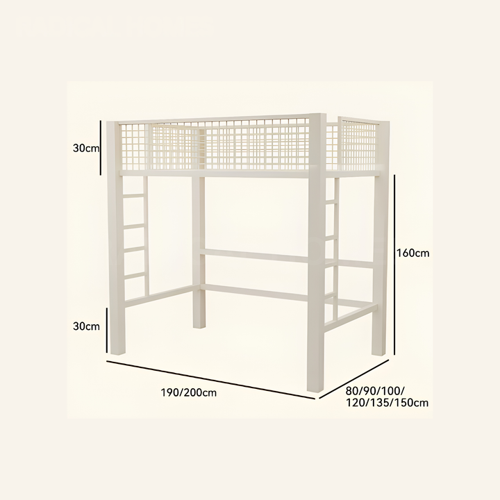 KAZEN Modern Loft Bedframe - Cassa Haus Singapore