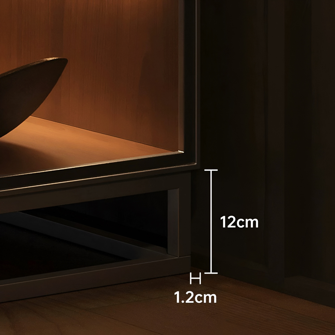 VITRIEL Modern Glass Display Cabinet - Cassa Haus Singapore