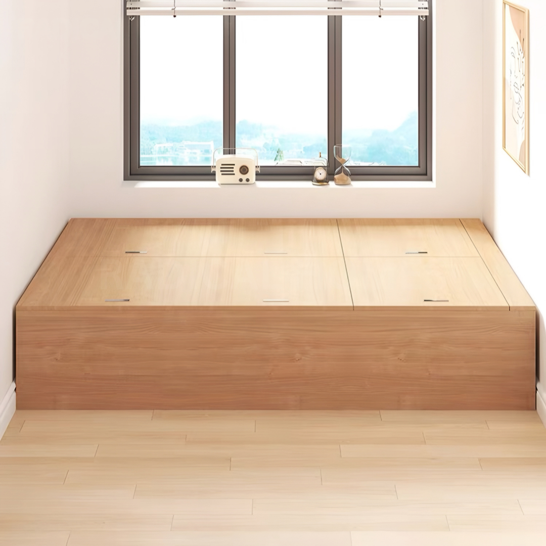 NOLVYN Modern Storage Bedframe - Cassa Haus Singapore