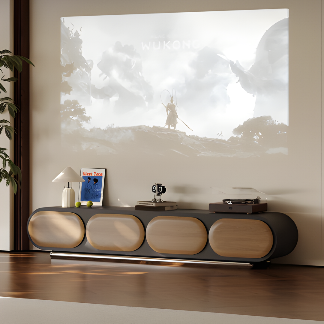 MAVI Modern Solid Wood TV Console - Urban Mood Singapore