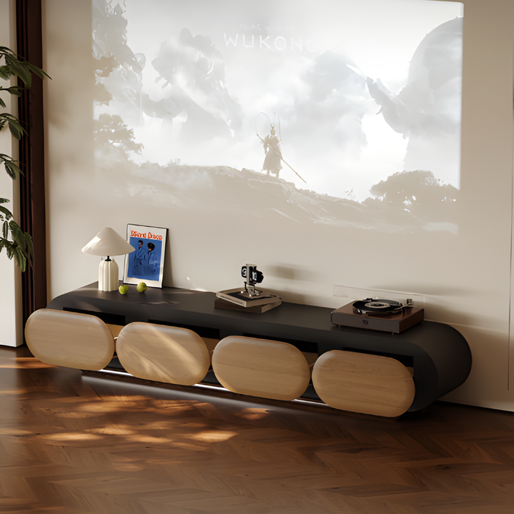 MAVI Modern Solid Wood TV Console - Urban Mood Singapore