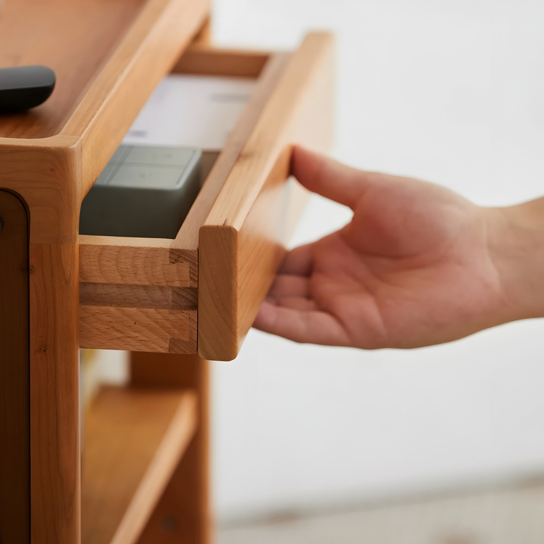HALEN Modern Rotatable Bedside Table - Cassa Haus Singapore
