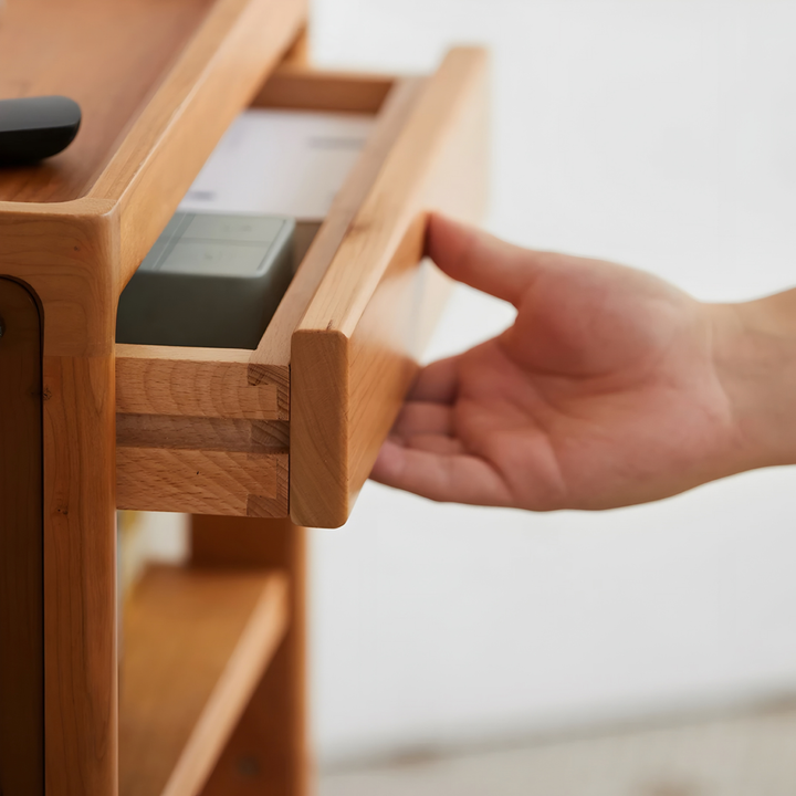 HALEN Modern Rotatable Bedside Table - Cassa Haus Singapore