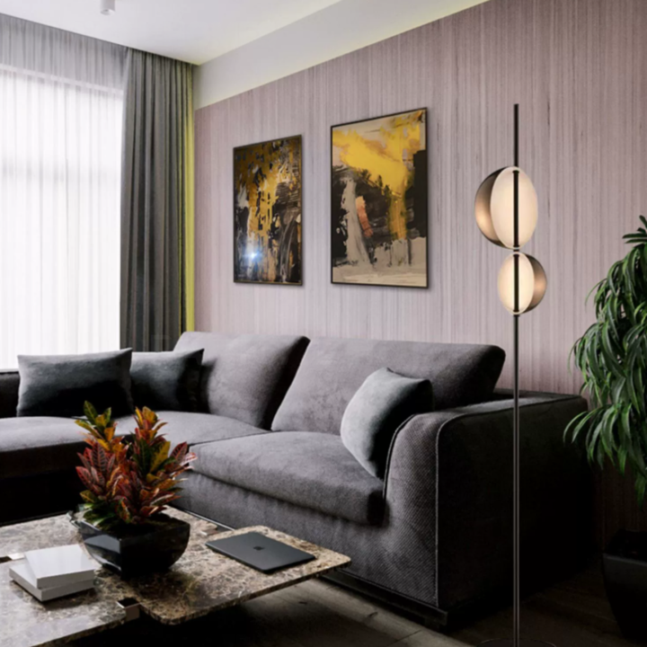 TRENWICK Minimalist Postmodern Floor Lamp - Cassa Haus Singapore