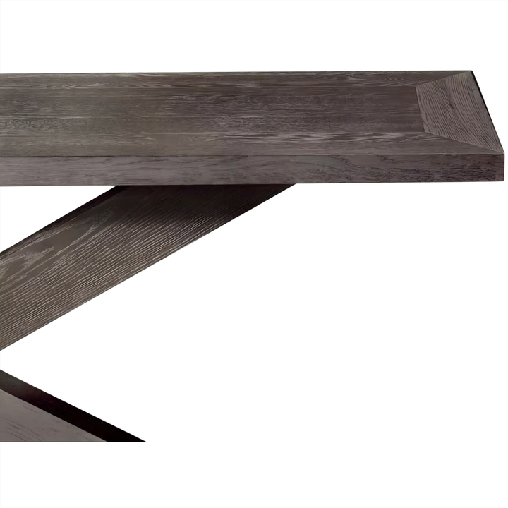 TRUSSEN Modern Solid Wood Console Table - Cassa Haus Singapore