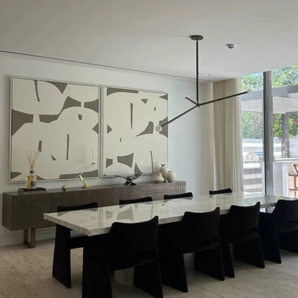 SORELLE Modern Hand-Painted Oil Painting Wall Art - Cassa Haus Singapore