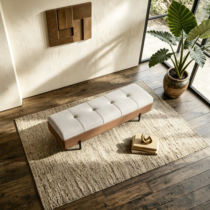 DORVEN Modern Storage Bench - Cassa Haus Singapore