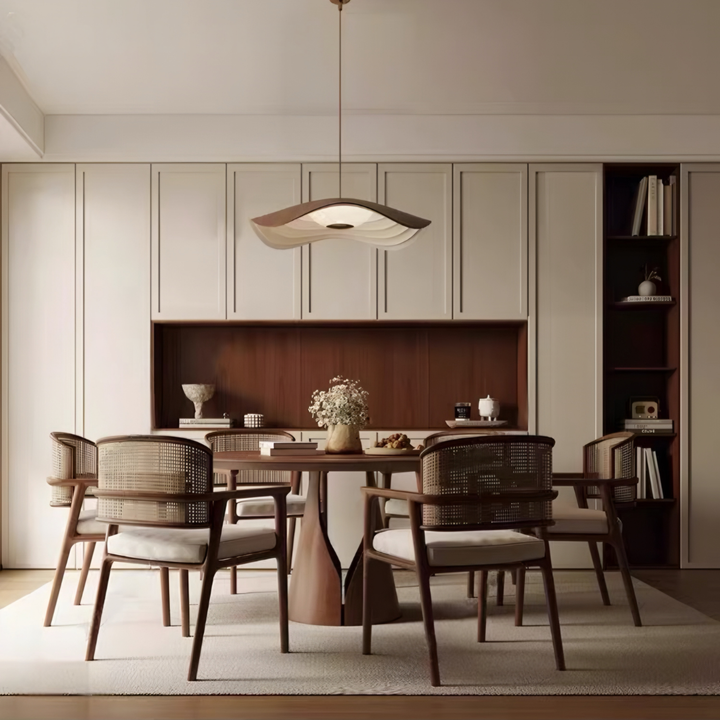 CANEVRA Rustic Rattan Dining Chair - Cassa Haus Singapore
