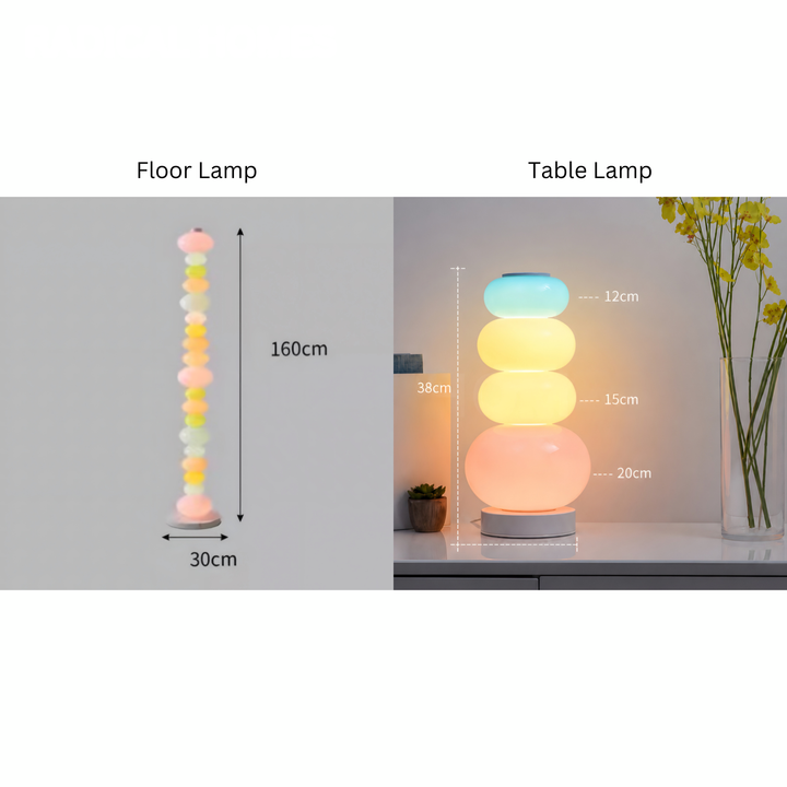CLEMENT Modern Candy Floor Lamp - Cassa Haus Singapore