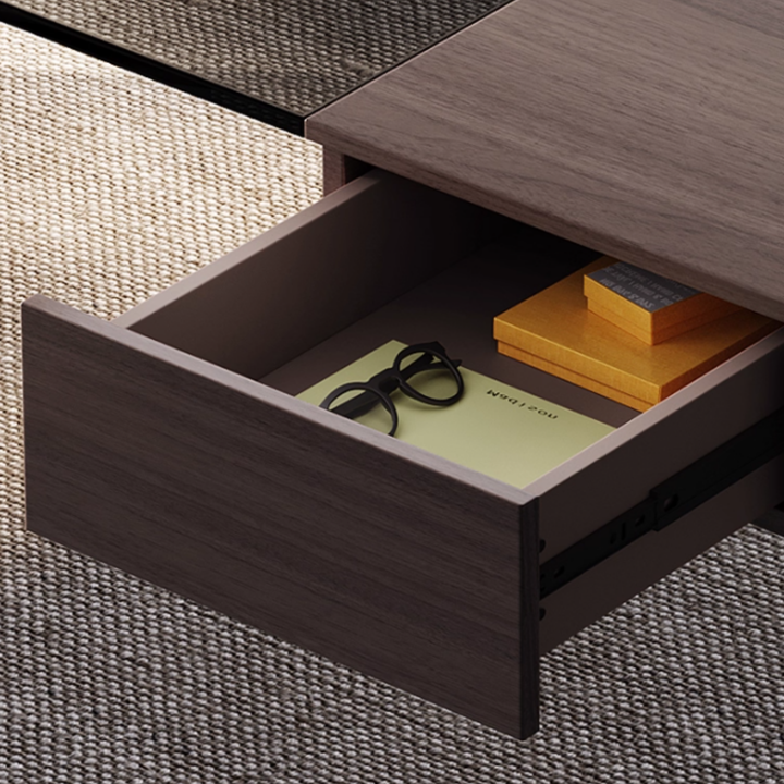 CITADEL Modern Tempered Glass Study / Office Table - Urban Mood Singapore