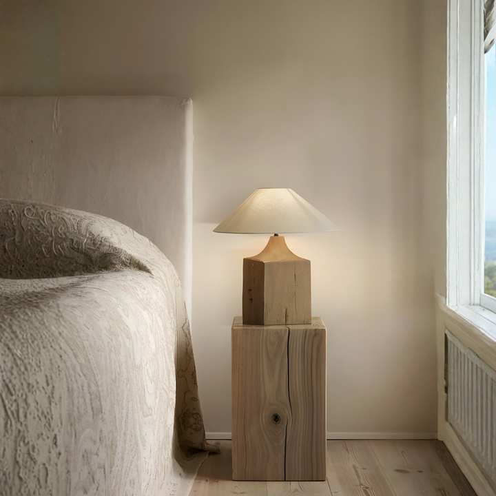 AVRYNQO Modern Solid Wood Floor & Table Lamp - Urban Mood Singapore
